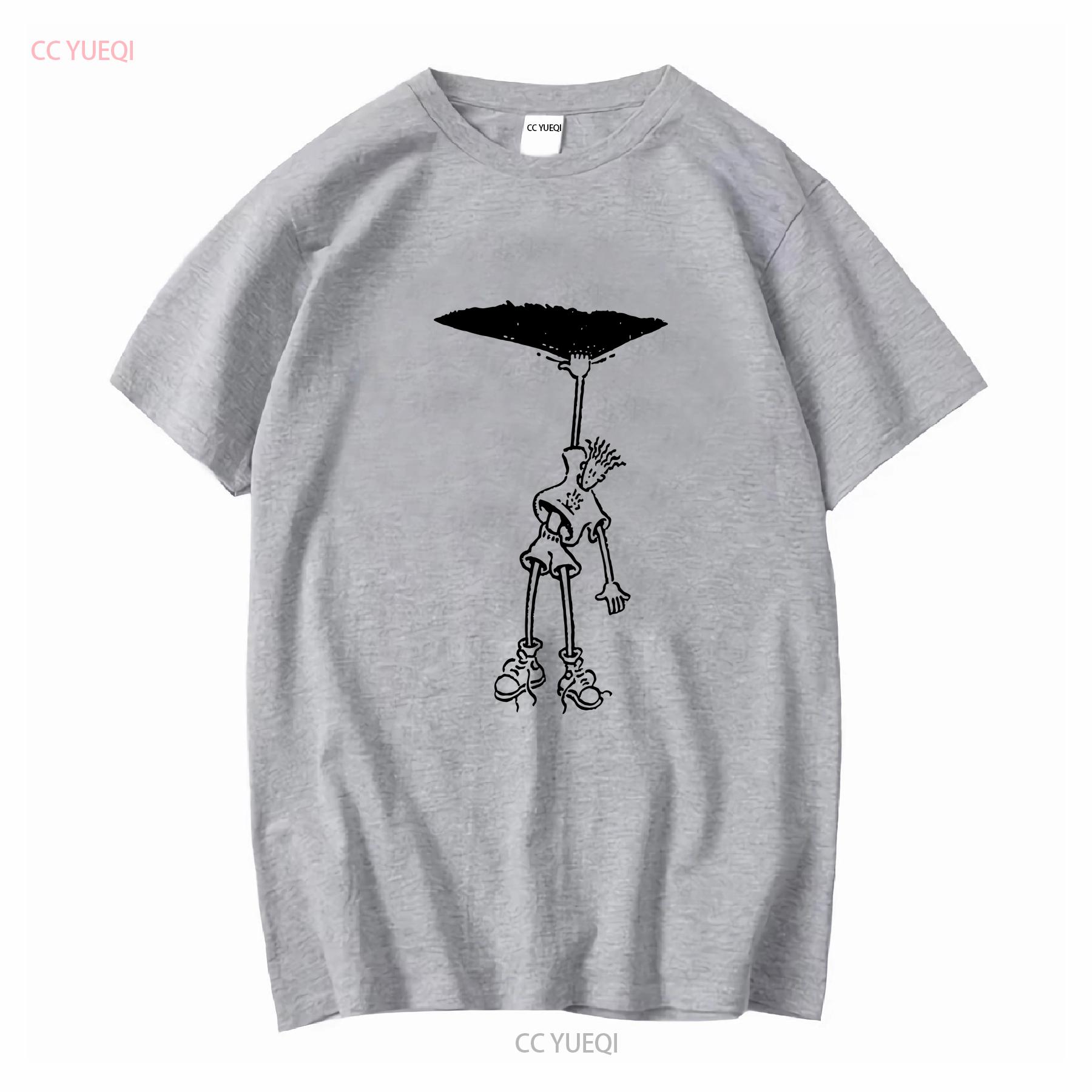 

Vintage FIDO DIDO 7 UP Cartoon Style Back Print T Shirt long or short sleeves vintage Washed homme Stylish Stretched Versatile L
