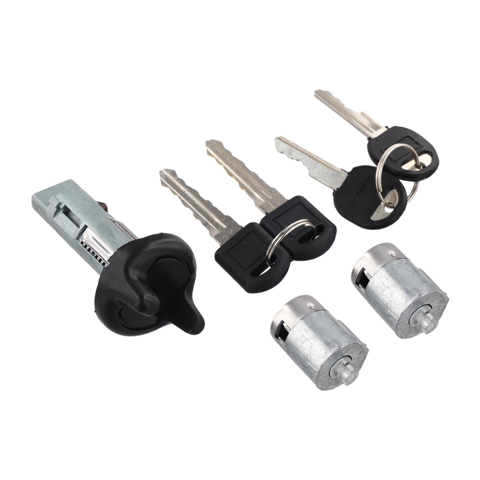 Ignition Switch & Door Lock Cylinders With Keys 702671 702674 For Chevy For GMC Car Accessories Interiors China Mainland