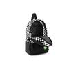 Vans Retro All Over Print Checkerboard Polyester Backpack Unisex Backpack Black VN0A4DROZEK
