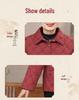 Mom's Winter Wardrobe: Lightweight Cotton-Padded Jacket for Mid-Aged and Elderly Women