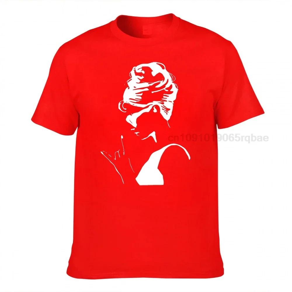 Elegant Rock Tshirt Unisexs Unisexs Tee Gift For Friend Audrey Fan T Shirt Boho Smart Actress Movie Artistic Hippie Tshirt Hipster
