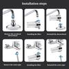 Household water purifier universal shower head to remove residual chlorine pre-filter with replaceable core filter PP cotton