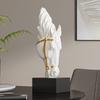 Modern 3D Abstract Horse Head Ornament - Art Decor for Living Room, TV Cabinet, Wine Cabinet, or Housewarming Gift