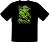 Star Wars MEESTER YODA episode Logo ZWART T-shirt -113-