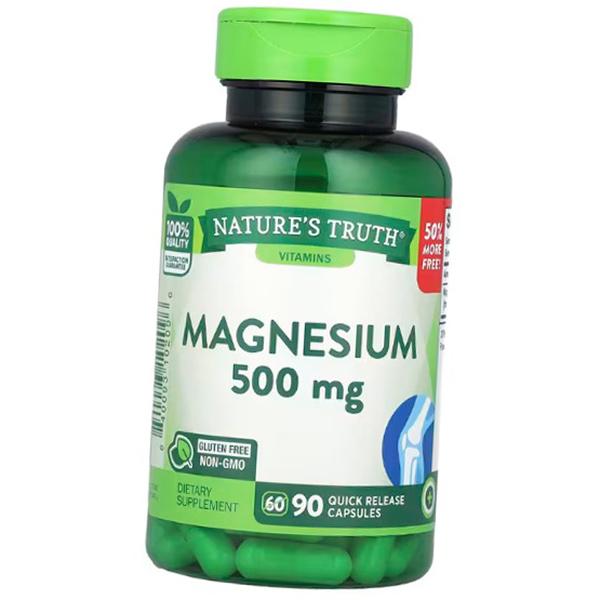 

Магнію Оксид, Magnesium 500, Nature s Truth 90капс 90caps