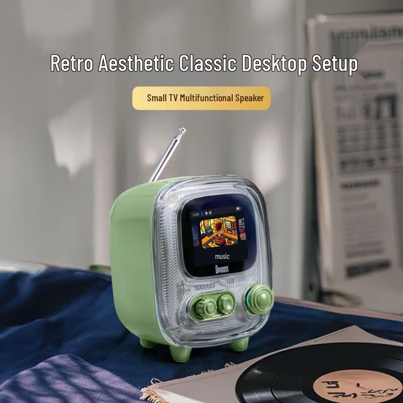 Divoom Tiivoom-2 Pixel Art Bluetooth Speaker with Clock & Photo Frame (CN version)