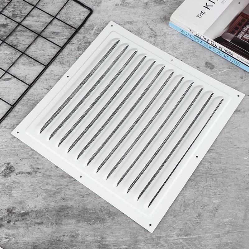 1Pc 100-250mm Aluminum Alloy Air Vent Grille Air System Net Cover Screen Exhaust Outlet Square Heating Cooling Vents Plate