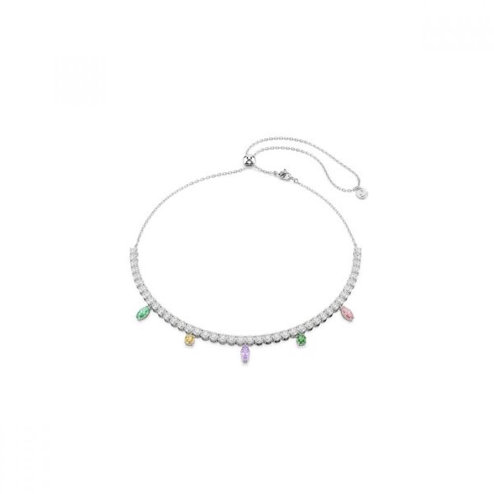 Swarovski [authentic Shopping Bag Included] Ariana Grande Tennis Necklace 573742