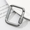 Outdoor Sports Equipment Safety Climbing Button Alloy Carabiner Buckle Keychain Camping Hiking Hook