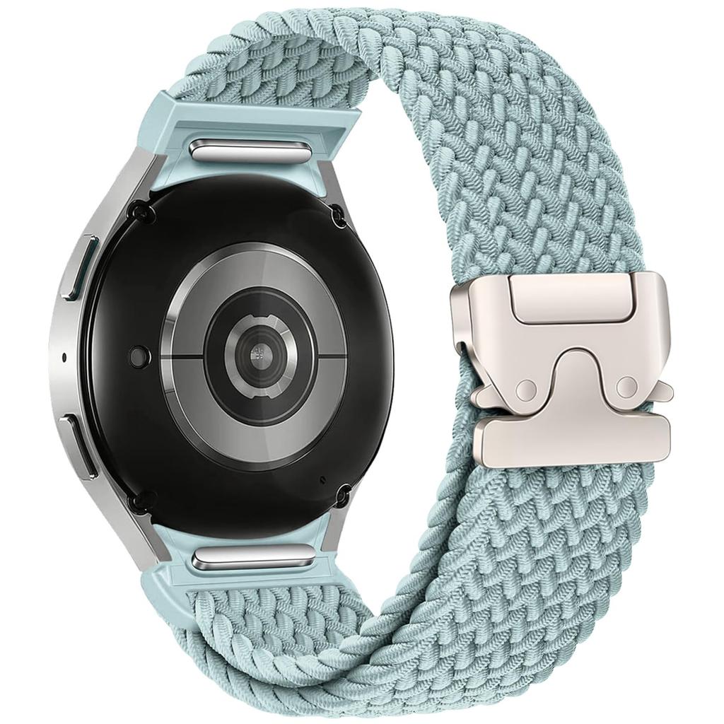 Straps For Galaxy Watch 4 classic/5 Pro/6 classic/7/FE 44mm 40mm 45 43 47 Parachute Braided Bracelet correa Galaxy watch 7 Band