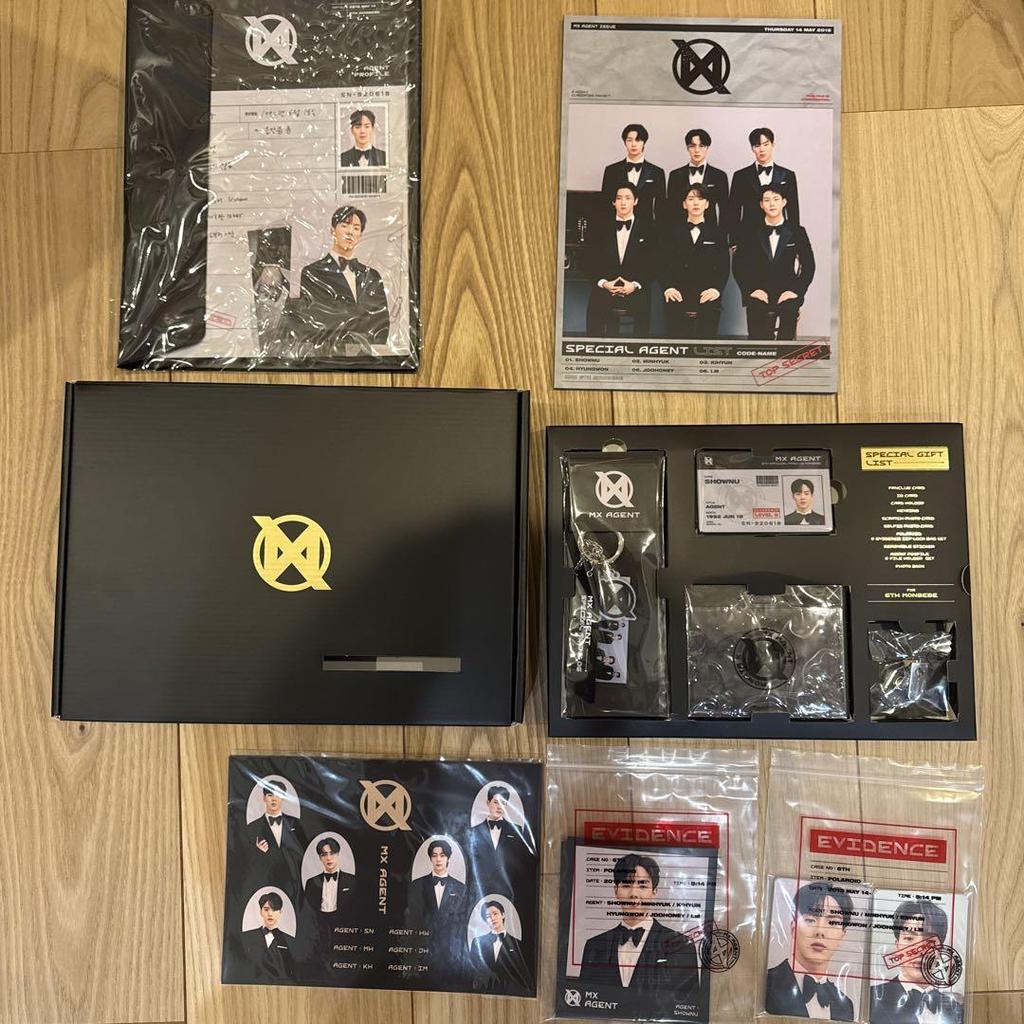 [USED] MONSTA X Korea Official Fan Club Monbebe 6th Generation Kit