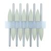10Pcs/Lot 2.35mm Dental Silicone Rubber Polishers Burs Grinding Heads HP Shank Drill Rotary Teeth Whitening Dentist Tool