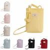 Solid Color Small Square Bag Multifunctional Single Shoulder Bag Mini Crossbody Bag  Walking