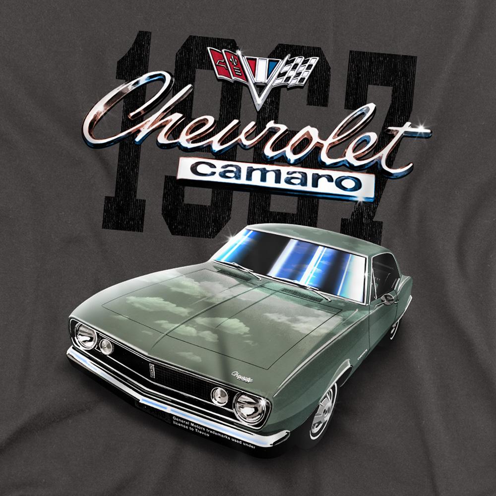 Chevrolet Unisex Vuxen Klassisk Camaro Långärmad T-shirt