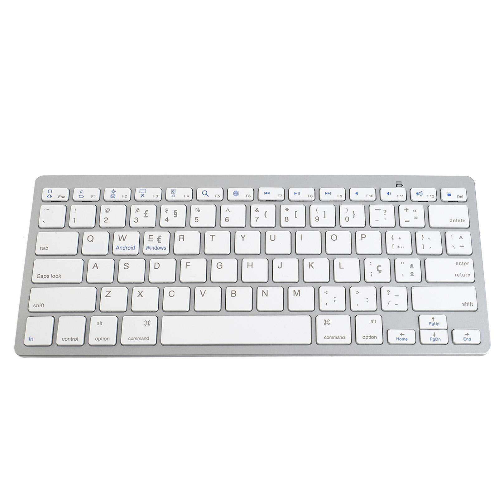 

Беспроводная клавиатура BT Responsive Keys Эргономичная стильная ультратонкая клавиатура с клавишей C Command для