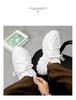 Men's Chunky Sneakers Thick Bottom Lace Up Breathable Vulcanize Shoes Man Autumn Running Sports Shoes Men Casual Non-slip Shoes