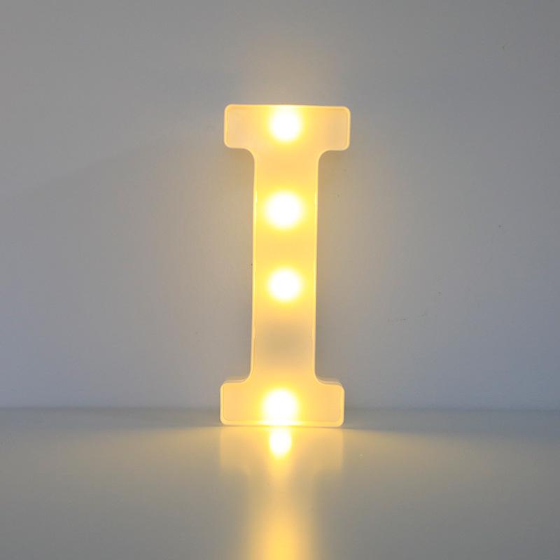 Romantic Letter & Number Lamp - Birthday Proposal Surprise Scene Decoration