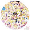 50Pcs/Set Sailor Moon . Funny Stickers DIY Fashion Waterproof Doodle Decals Stickers