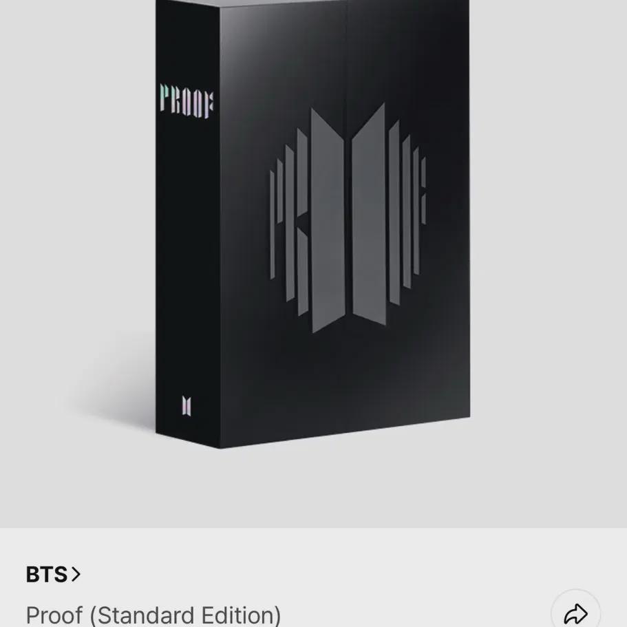 BTS Bts Proof Standard Edition Album
