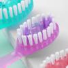 Brosses à dents mini 5 en 1 et fil dentaire avec dentifrice Tout en un Soin bucco-dentaire en déplacement