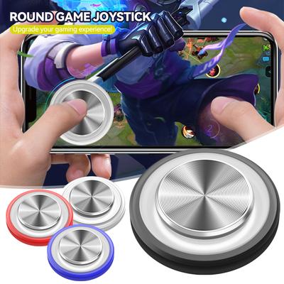 Runder Spiel-Joystick für Handy-Rocker-Tablet Android iPhone Metallknopf-Controller Easy Chicken Dinner mit Box