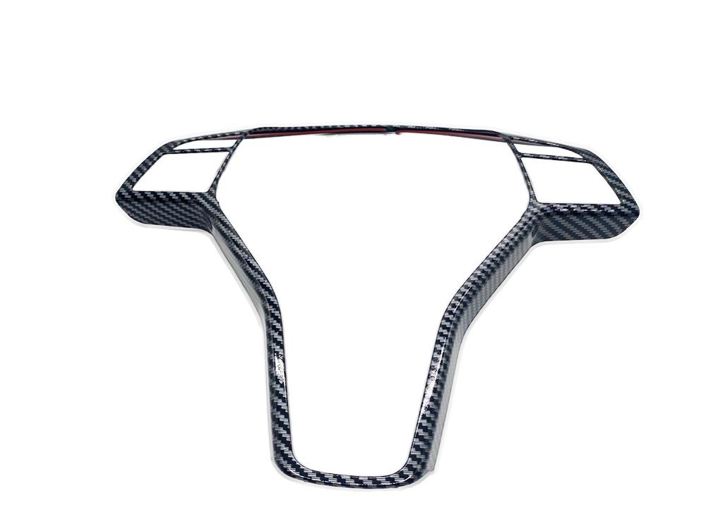 

Ruili51 Автомобильный руль рамка отделка крышка ABS для Mercedes Benz ABCE Cla Cls Gla Glk Class W176 W246 W204 W207