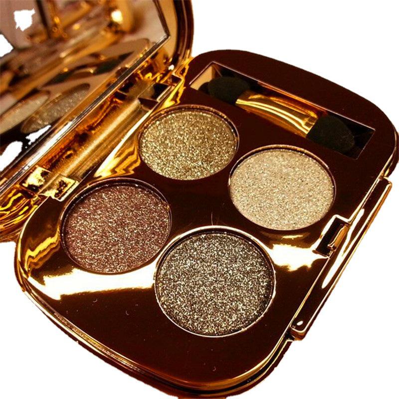 Winnie the Pooh Diamond Eyeshadow: Sparkling, long-lasting 4-color palette for a celestial shine.