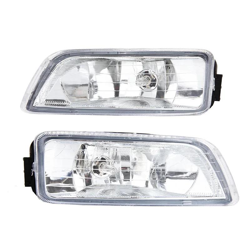 2Pcs Car Front Bumper Fog Lights Direct Replacement Accessories Fog Lamp With H11 Bulbs Fit For Honda Accord 2003-2007 4 Doors