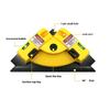 90 Degree Automatic Leveling Lasers Alignment Tool Suitable For Floor Tile Positioning Installation With Beam Projection
