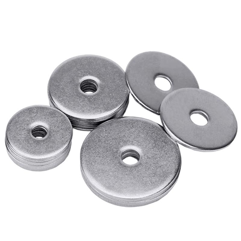 304 Stainless Steel Thickened Round Flat Washer M2-M30