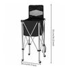 Mesh Lid Sports Trolley Aluminum Alloy Rolling Storage Container Open Frame