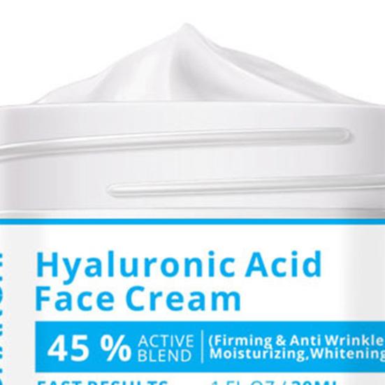 30ml Kyselina hyaluronová Pleťový krém Zpevňující pleť Zlepšuje elasticitu Přírodní extrakt Proti stárnutí Stahuje póry Krém proti vráskám pro ženy