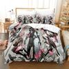 Anime Game Final Fantasy Xiii-2 Bedding Set 3D Printed Suitable For Bedroom Duvet Cover Set With Pillowcases Kids Home Textile