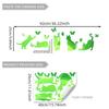 Glow in the Dark Dinosaur Footprint Wall Stickers for Kids Bedroom Removable Self Adhesive DIY Home Decor Decals for Nursery Playroom