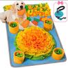 Dog Foraging Sniffing Mat: Puppy Puzzle & Slow Feeding Blanket Toy for Treasure Hunt