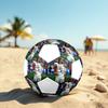 Pallone da Calcio Michael Olise Taglia 5, Cucito a Macchina in PVC, Resistente e ad Alto Rimbalzo, Adatto a Tutte le Età, Merchandising per tifosi, Partite e Uso all'Aperto.
