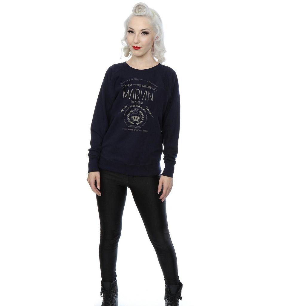 Looney Tunes Womens/Ladies Marvin The Martian Where´s The Kaboom Sweatshirt