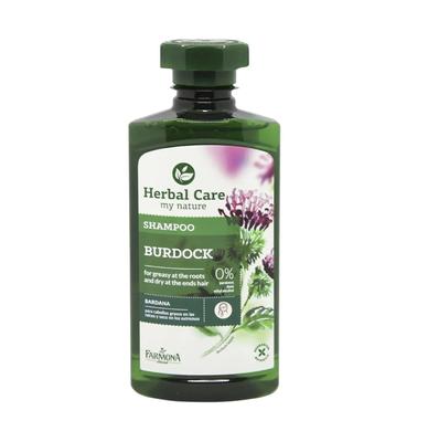 Shampoo for Oily Hair Burdock Herbal Care 330 Ml