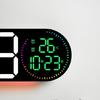 Large LED Wall Clock with Remote Control and Count Down Function 2 Alarms Temperature for Students and Professional