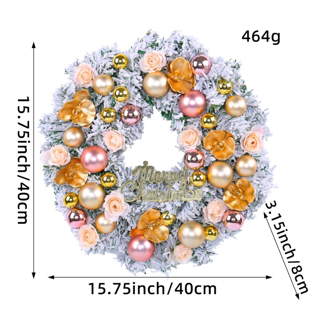 Gifts Hotel Christmas Wreath Shopping Garden Rattan Wreath Mall Window Layout Christmas Decoration