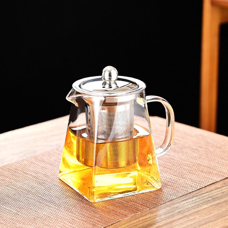 Thickened Glass Tea Infuser Set: Heat-Resistant Gong Dao Bei and Separator