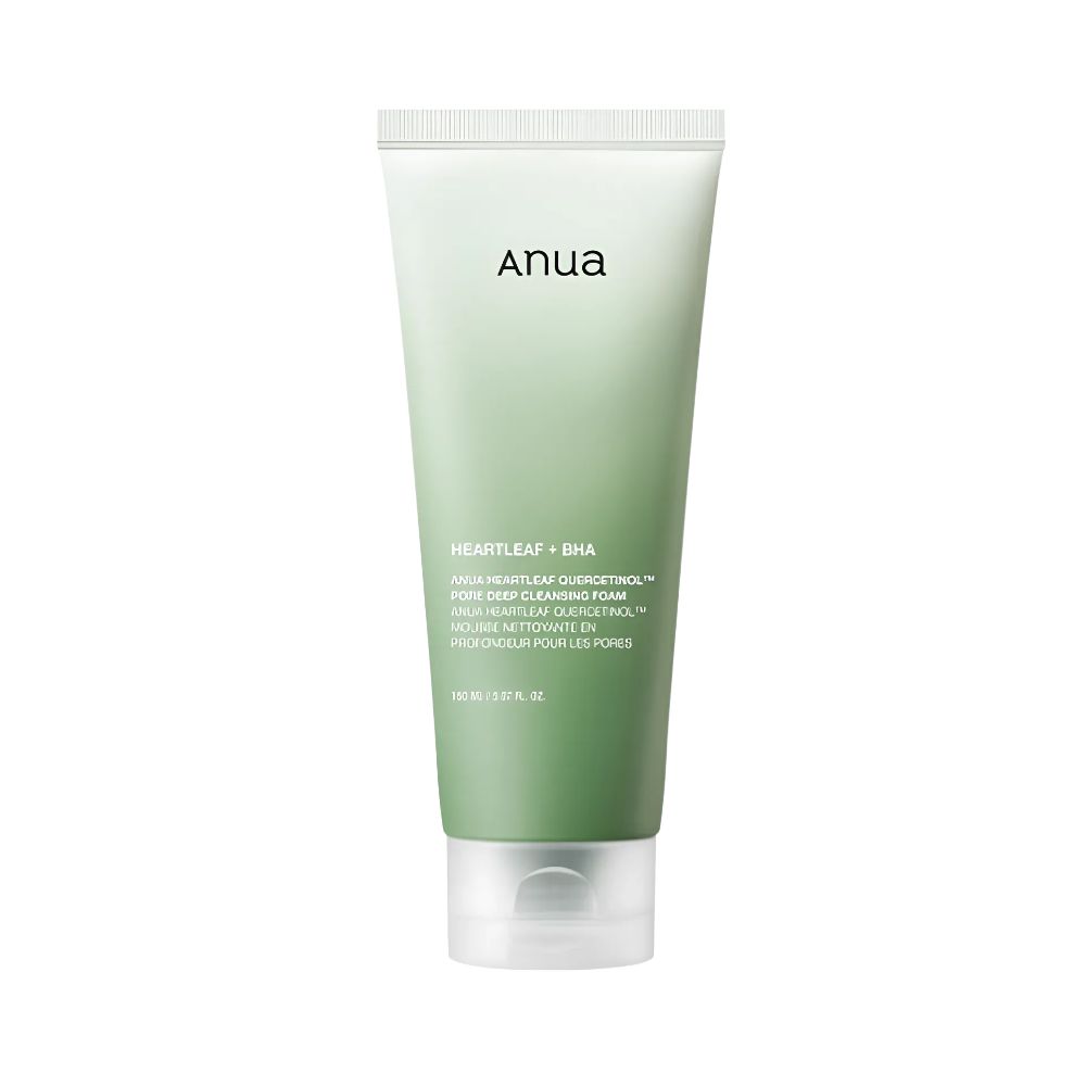 ANUA Heartleaf Quercetinol™ Pore Deep Cleansing Foam Gentle Pore Purifying Cleanser 150ml