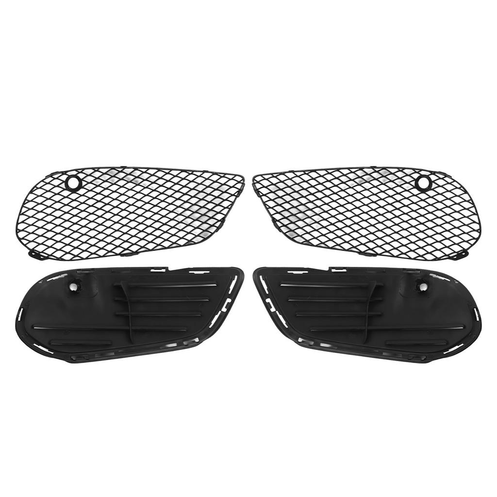 Set Copertura Griglia Inferiore Paraurti Anteriore per Nebbiogeni Adatto per Benz Classe C W205 C205 A205 Linea AMG C43 Pre-Facelift 2015-2018