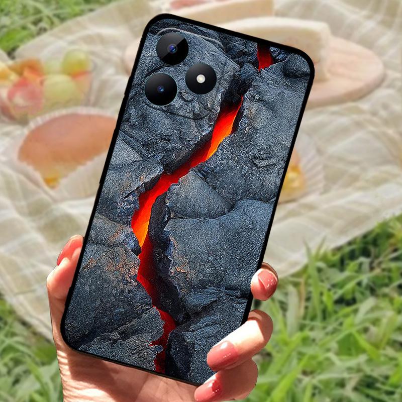 Case For Realme Note 50 Fashion Cool Soft Silicone Phone Cover Narzo N53 Protective Fundas For OPPO Realme C51 4G C53 TPU Bumper