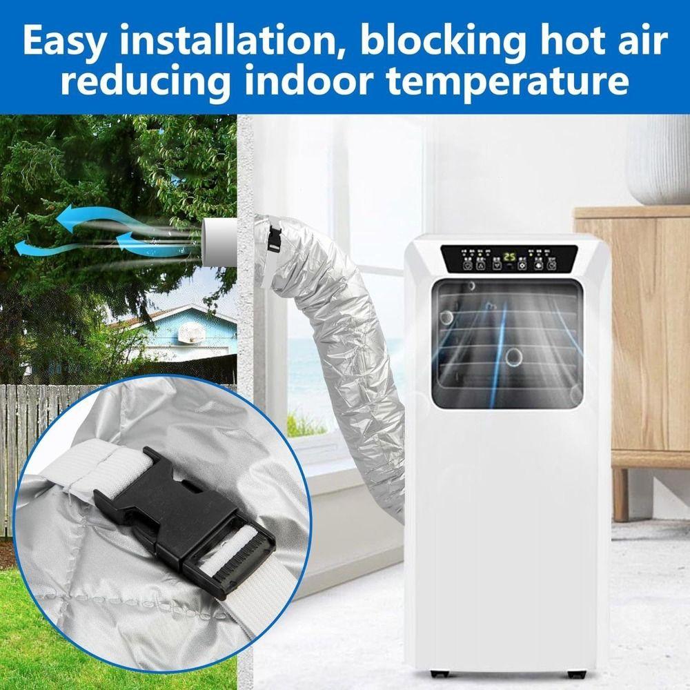 Rękawy Izolacyjne na Wąż Klimatyzatora z Tkaniny Oxford Pokrywa Wentylacyjna Kanału Węża AC