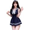 Sexy Large Size Sailor Uniform Campus Bunny Uniform Pure Desire Robe Seduction Student Clothing
