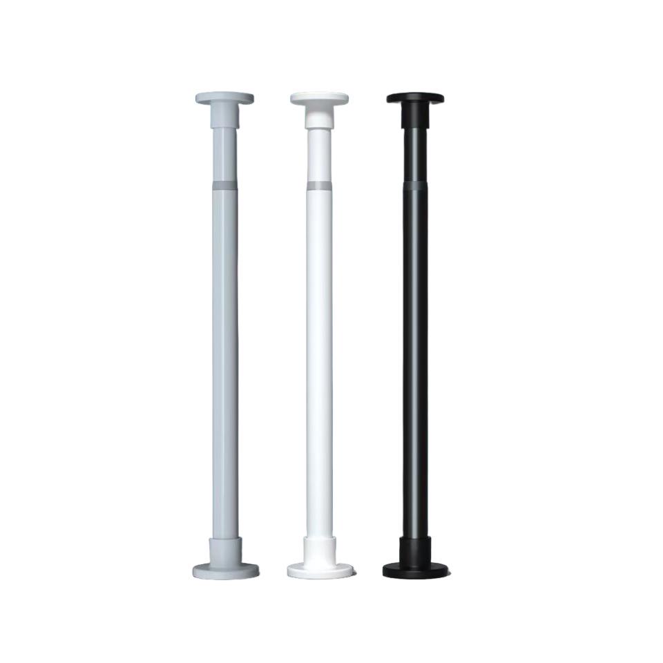 Heavy-Duty Telescopic Rod: No-Drill Curtain & Drying Solution for Bathroom, Bedroom, Doorway, Balcony