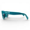 Great CELINE sunglasses MONO CHROMES Square Wellington shape Women CL40249U Used