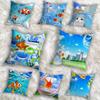 Art Frutiger Aero Cool Pillow Case Pillow Case Living Room Sofa Cushion Cover Suitable For Home Bedroom Room Decoration