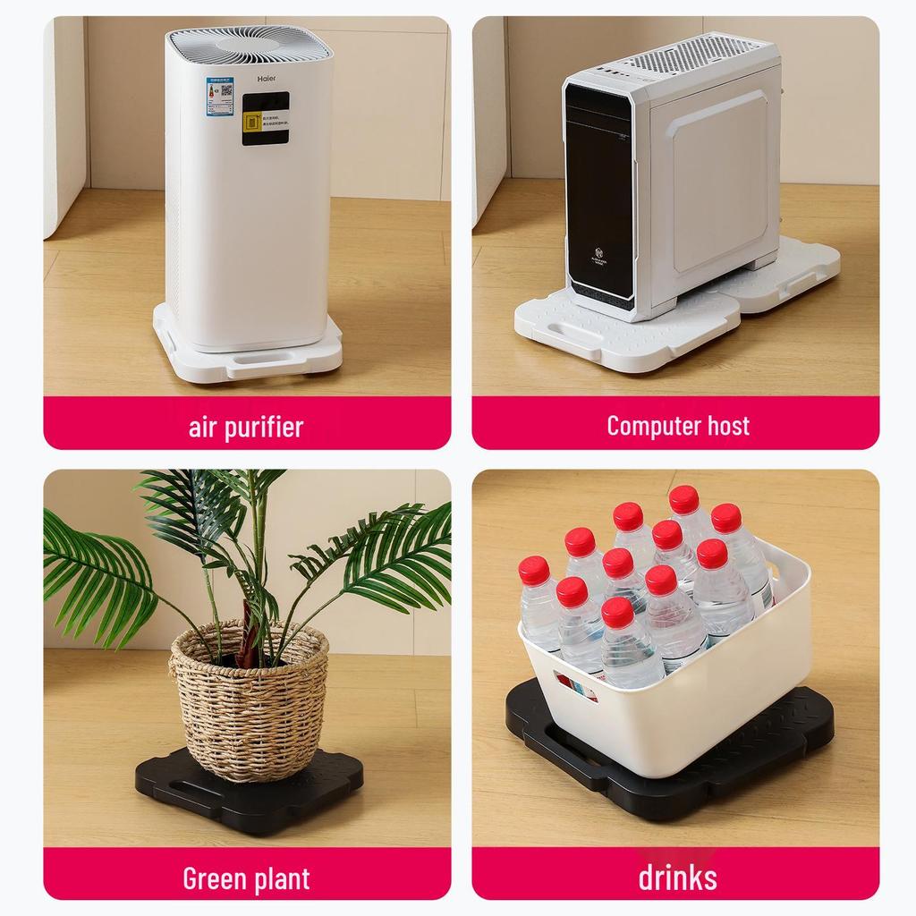 Splittable Wheeled Flatbed Trolley for Moving Heavy Items